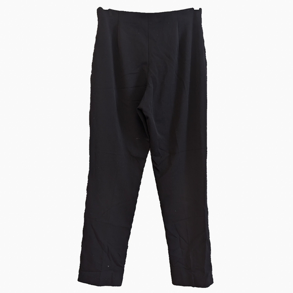 TROUSERS Black Tall Side Zip Taylor Brooke Ultimate Signature Dress Pants 10x33 - Picture 2 of 10